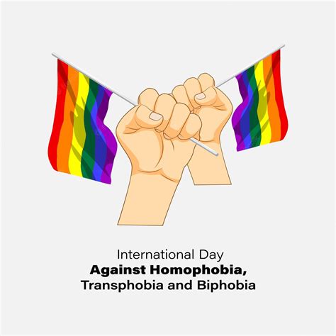 premium vector vector illustration for international day against homophobia transphobia and