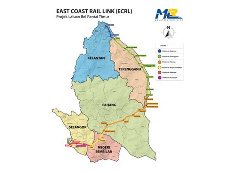 East Coast Rail Link Of Malaysia By James Clark