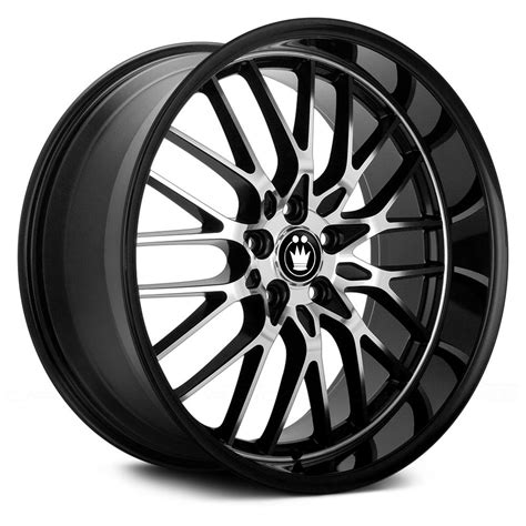 A172366 17x7 5x100 40 Offset Konig Rims 16mb Lace Gloss Black With