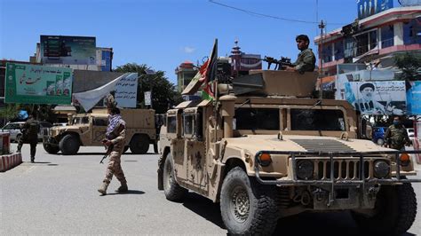 Taliban Take To The Street In Luxury Assault Vehicles In Afghanistan