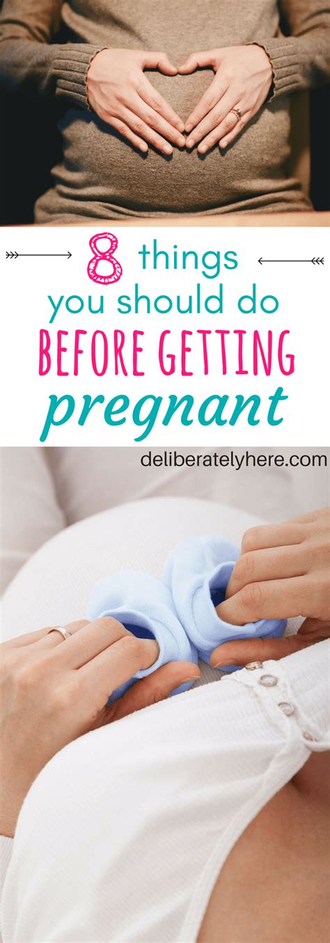 8 ways to prepare yourself for pregnancy deliberately here