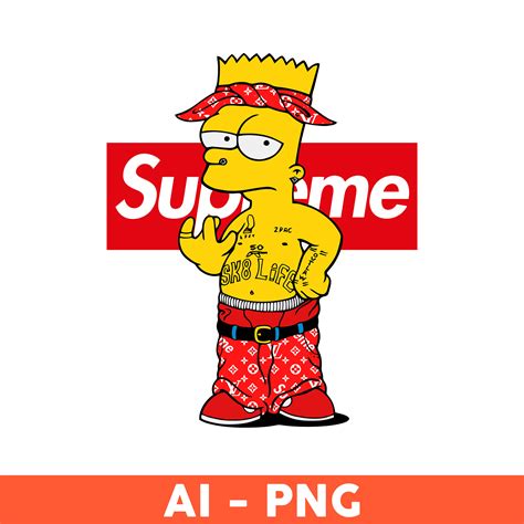 Bart Simpson Supreme Png Cartoon Luxury Supreme Png The Simpsons Png Hot Sex Picture