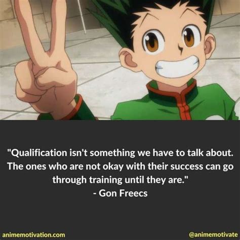 Gon Freecs Quotes 3 Sad Anime Quotes Anime Quotes Inspirational Manga