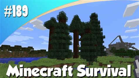 Een Eigen Bos Maken Met Mega Bomen Minecraft 189 Youtube