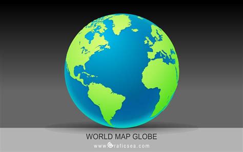 3d World Map Globe Cdr Vector Free Download Graficsea