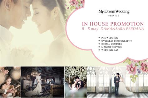 Wedding venues, wedding photographers, wedding djs, wedding hair & makeup, wedding planners, wedding caterers, wedding florists. My Dream Wedding Promotion. Bridal House