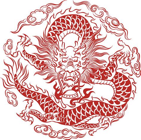 Best Chinese Dragon Illustrations Royalty Free Vector Graphics And Clip
