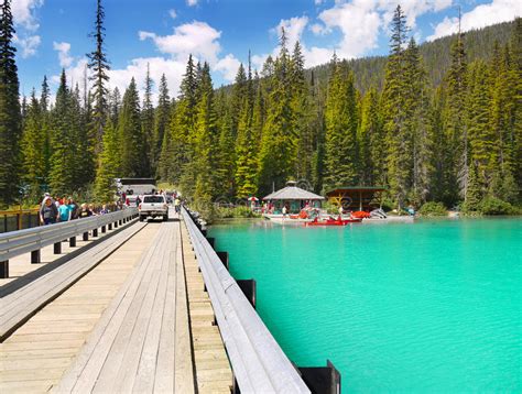Emerald Lake British Columbia Canada Editorial Stock Photo Image
