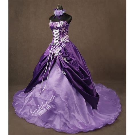 Wedding Dresses For Sale Ebay Purple Wedding Dress Ball Dresses