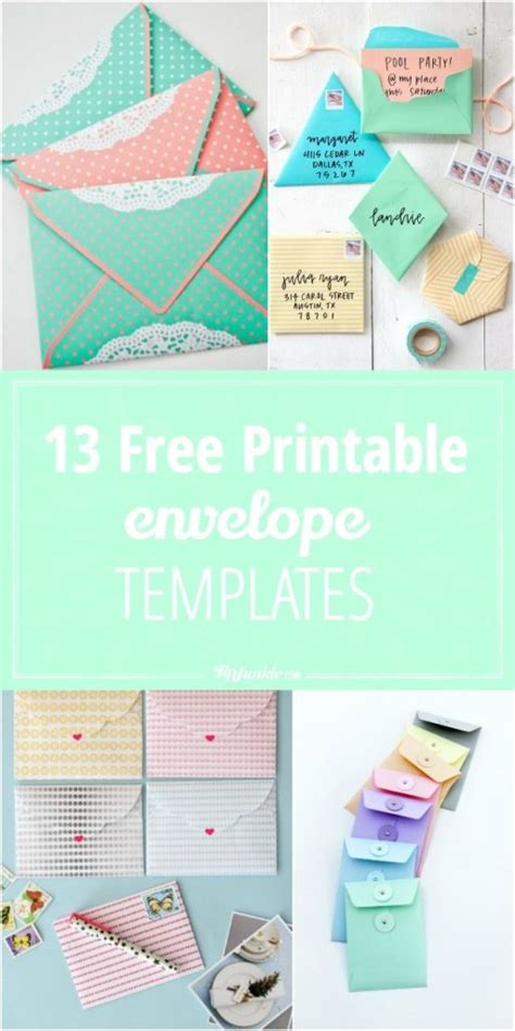 This picture will definitely surprise your child. 13 Free Printable Envelope Templates - Tip Junkie