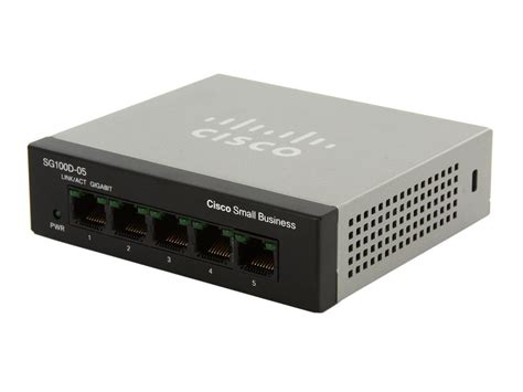 Open Box Cisco Small Business 100 Series Sg100d 05 Na 5 Port Desktop