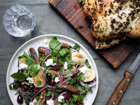 Don that trench coat you never wear and the boots gathering dust in your closet. Rainy Day Chicken with Eggplant Salad | Best salad recipes ...
