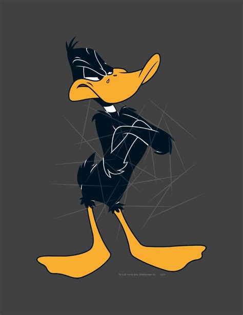 Daffy Duck With Arms Crossed Png Free Download Files For Cricut