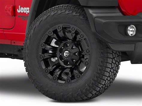 Fuel Wheels Jeep Wrangler Vapor Matte Black Wheel 18x9 D56018902645