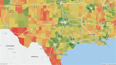 The Safest And Most Dangerous Places In Texas Crime Maps And