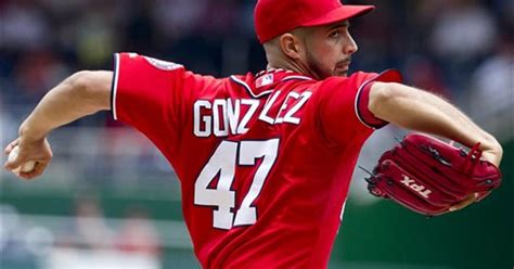 MLB Nacionales 7 Filis 1 González domina a Filis en 7 entradas MLB