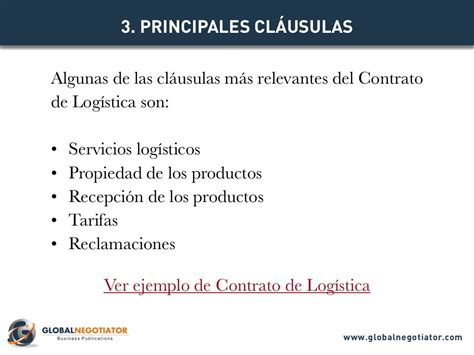 Contrato De LogÍstica Modelo De Contrato Y Ejemplo