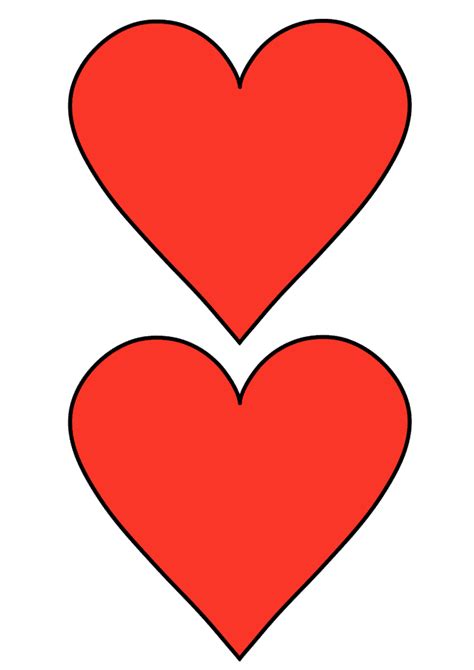 12 Free Printable Heart Template Cut Outs Laptrinhx News