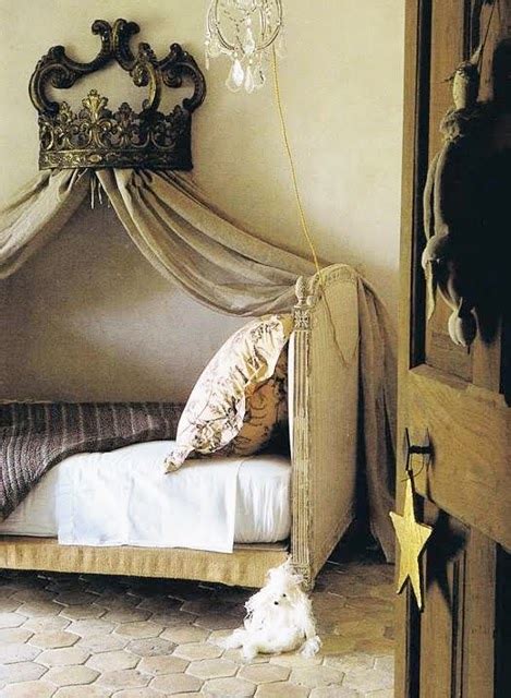Drapery flows from the top in pleats or soft folds down both sides, sometimes full enough to cover the entire bed, but often just. how do i love thee: crown canopy beds