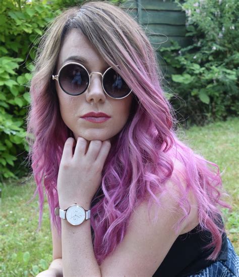 Katy Harmston Diy Pink Ombre Hair At Home Under £1000