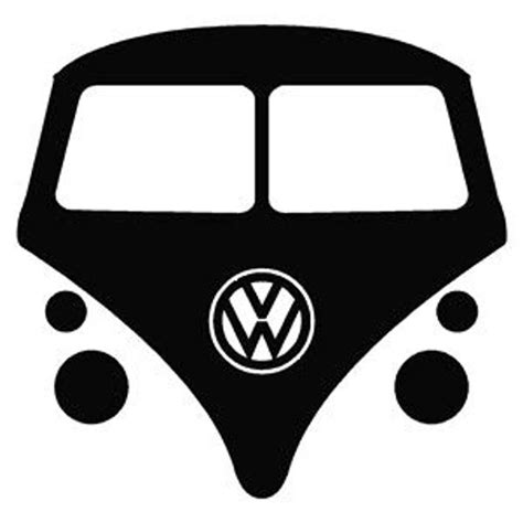 Vw Volkswagen Van Bus Svg Png  Cricut And Silhouette Etsy