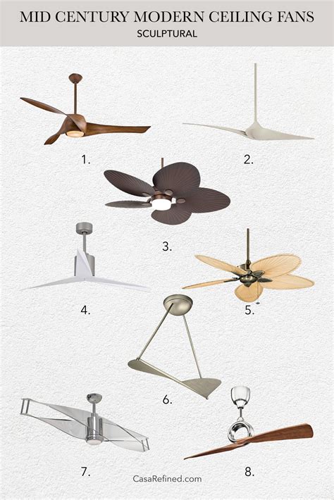 25 Ultimate Mid Century Modern Ceiling Fan Upgrades Casa Refined