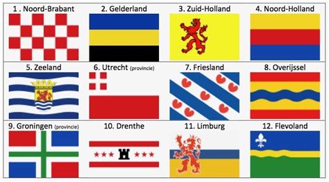 flags of the twelve dutch provinces r vexillology