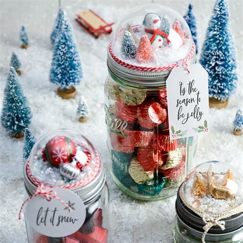 Snow Globe Mason Jar Mason Jars Christmas Time Christmas Crafts