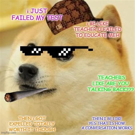 Pin By Midnight Wolf On Mr Comeback Doge Doge Meme Doge Words Worth