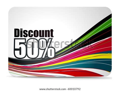 Discount Card Templates Vector Illustration Vector De Stock Libre De