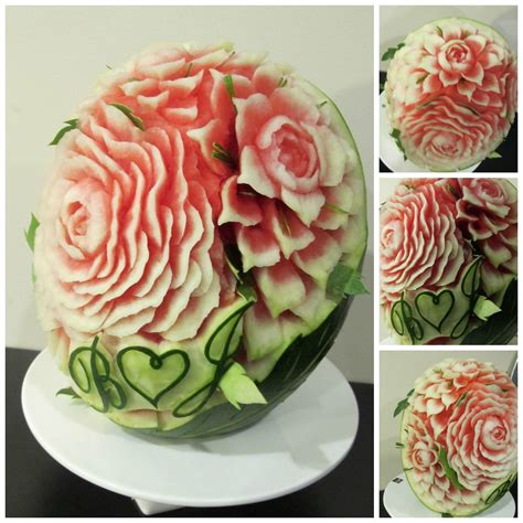 Watch and learn at your own pace and improve your. Watermelon Carving wedding centerpiece | Watermelon ...