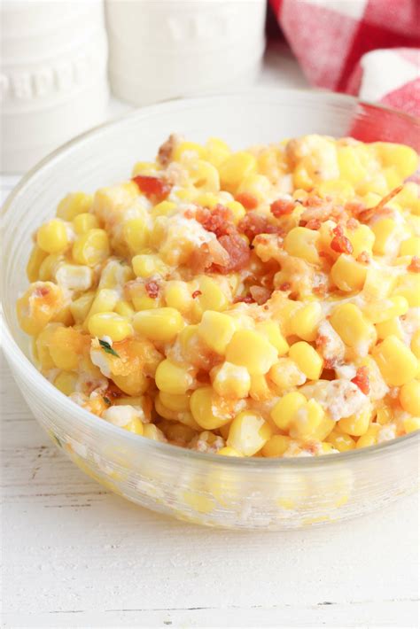 Cream Cheese Corn Casserole With Bacon It Is A Keeper