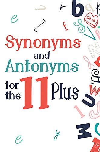Synonyms And Antonyms Missing Letters Practice For Cem Style 11 Tests