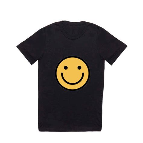 Smiley Face Cute Simple Smiling Happy Face T Shirt By Dogboo Society6