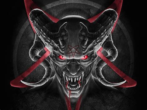 46 Evil Demon Wallpaper