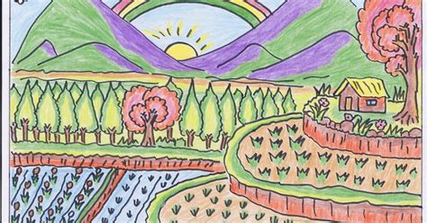 Gambar pemandangan yang mudah digambar dan berwarna, gambar pemandangan alam pedesaan, gambar pemandangan sketsa gambar pemandangan alam berwarna gambar pedia. Gambaran Pemandangan Alam Yang Indah - 17 Gambar ...