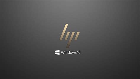 Windows 10 OEM For HP Laptops 01 0f 10 Dark Grey Background High Resolution Grey