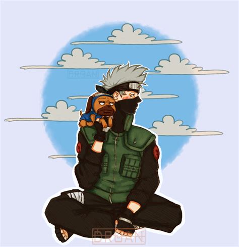 Kakashi And Pakkun By Teatimedroan On Deviantart