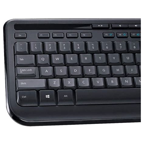 Wired Keyboard And Mouse Combo Microsoft 600 Desktop Pc Usb Apb 00018