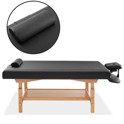 professional stationary massage table with shelf and accessories mix wholesale