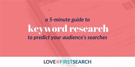 Keyword Research For Beginners A Step By Step Seo Guide