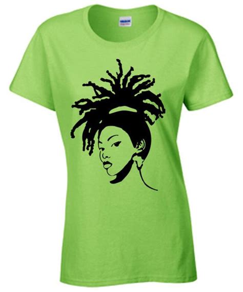 Where natural is not just a hairstyle, it's a lifestyle. Afro T-shirt Lovely Locs Natural Short Sleeve Vneck