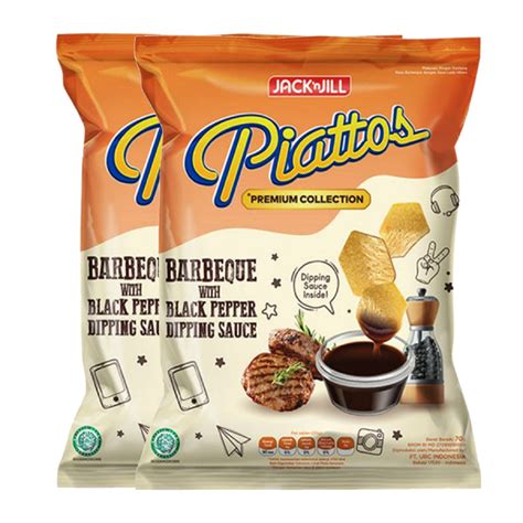 Piattos Bbq With Black Pepper Sauce 70g Buy 1 Get 1 Istyle