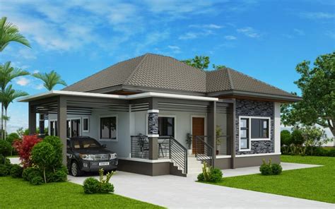 You can also get in touch. Chc18-004 | Bungalow house design, Modern bungalow house ...