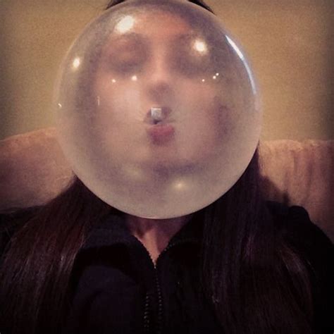 Chicksblowingbubbles Blowing Bubble Gum Big Bubbles Blowing Bubbles