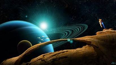 Planetary Wallpapers Ring Planets Sci Space Fi