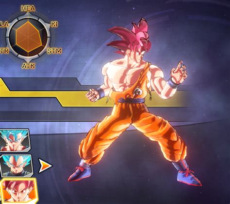 Goku Super Saiyan God Damaged Gi Xenoverse Mods