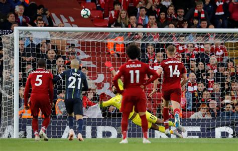 City are just pumping the ball away every time as a clearance, liverpool are punting it towards the box to try and win a second ball. Liverpool vs Man City, LIVE stream online: Premier League ...