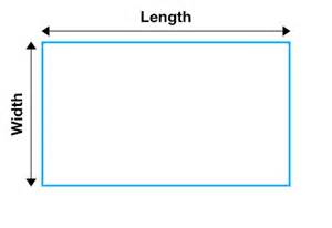 Length Width Height Formula Examples Length Vs Width