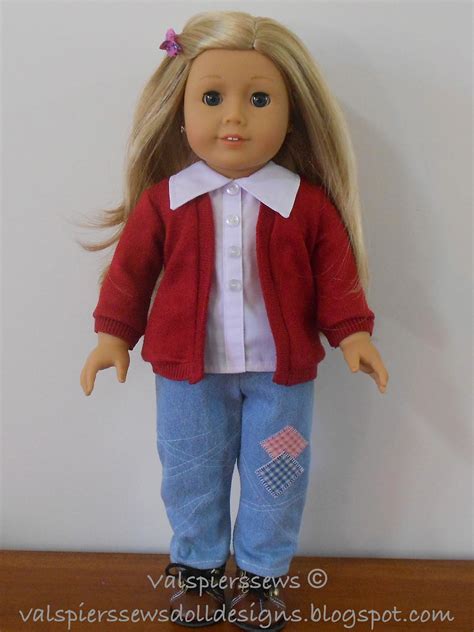 Doll Clothes Patterns By Valspierssews Classic Garments Are A Must For